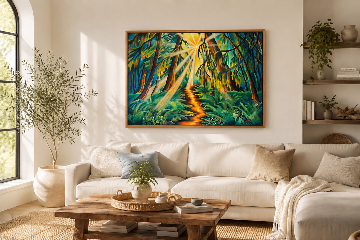 Enchanted Forest of Light