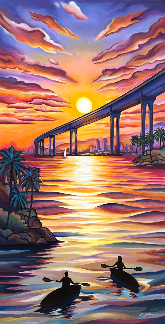 Golden Sun over Diego